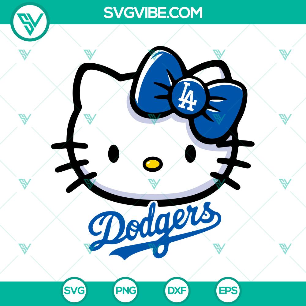 los-angeles-dodgers-hello-kitty-svg-png-file.jpg Los Angeles Dodgers Hello Kitty logo SVG PNG file, featuring a cute and unique design perfect for die-hard fans.