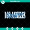 Los Angeles Dodgers SVG logo with LA Dodgers team colors and design elements for sports fans and crafting projects.