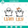 Matching sibling Halloween SVG featuring creepy and cute designs. Perfect for Halloween outfits.