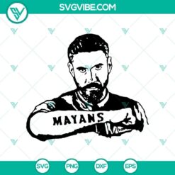 Mayans SVG depicting horror and scary Halloween elements in a digital format.
