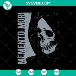 Memento Mori SVG, Horror Ghost SVG Halloween SVG