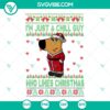 Merry Christmas Chill Guy Meme SVG - Funny holiday cut files featuring a chill guy in a Santa hat. Perfect for holiday projects.