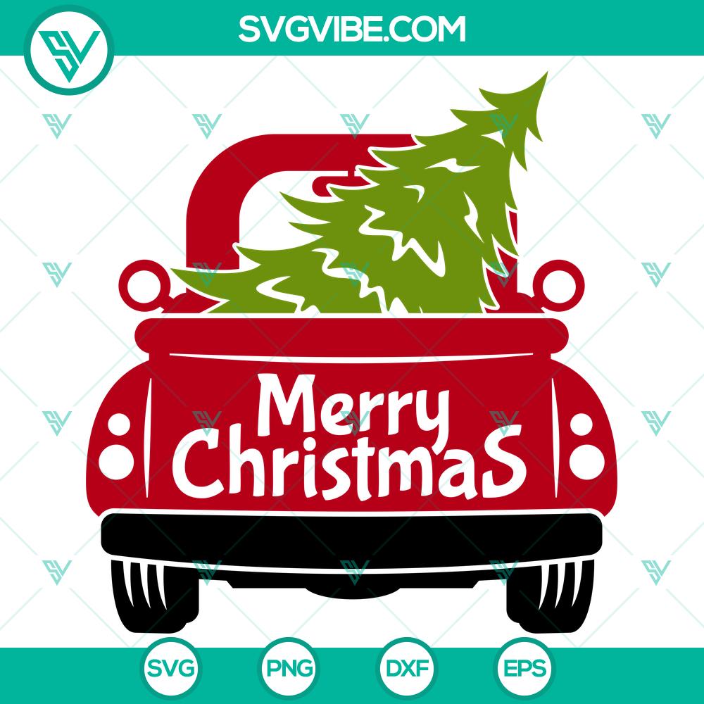 merry-christmas-red-truck-back-svg-merry-christmas-svg-red-vintage-truck-svg-christmas-svg-file.jpg Red vintage truck with "Merry Christmas" text, Christmas SVG file. Perfect for holiday crafting projects.