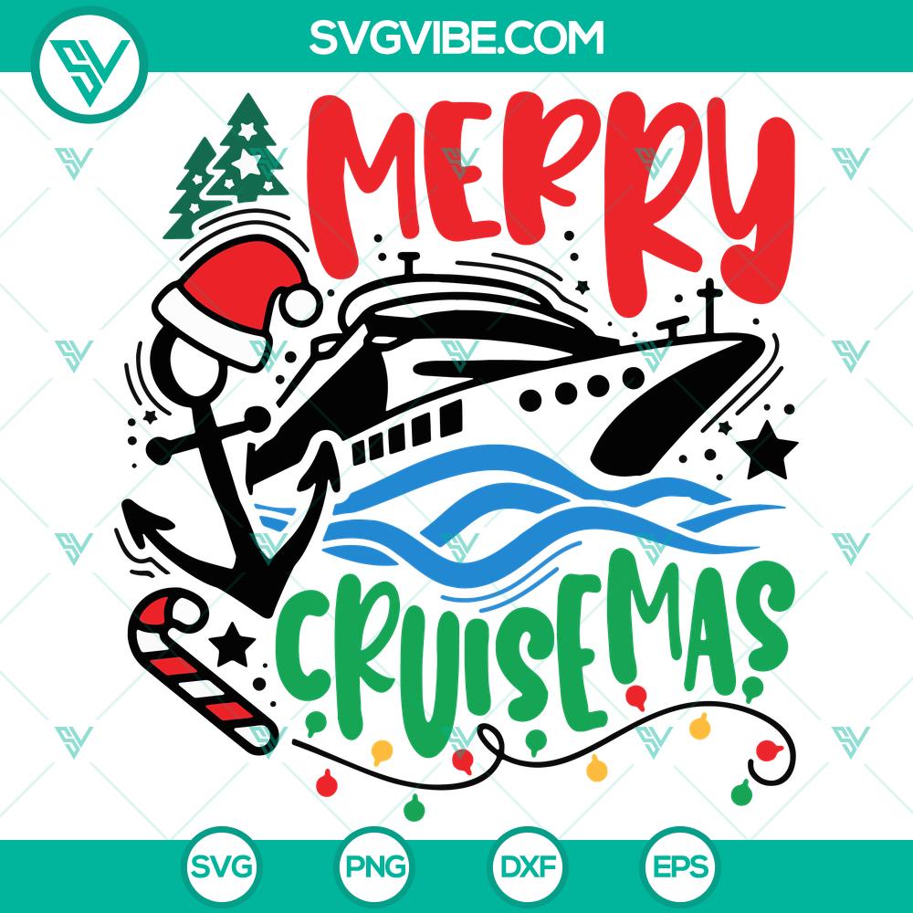 merry-cruisemas-svg-dxf-eps-png-files.jpg Merry Cruisemas SVG DXF EPS PNG files with a festive nautical theme for holiday projects, perfect for cricut and silhouette machines.