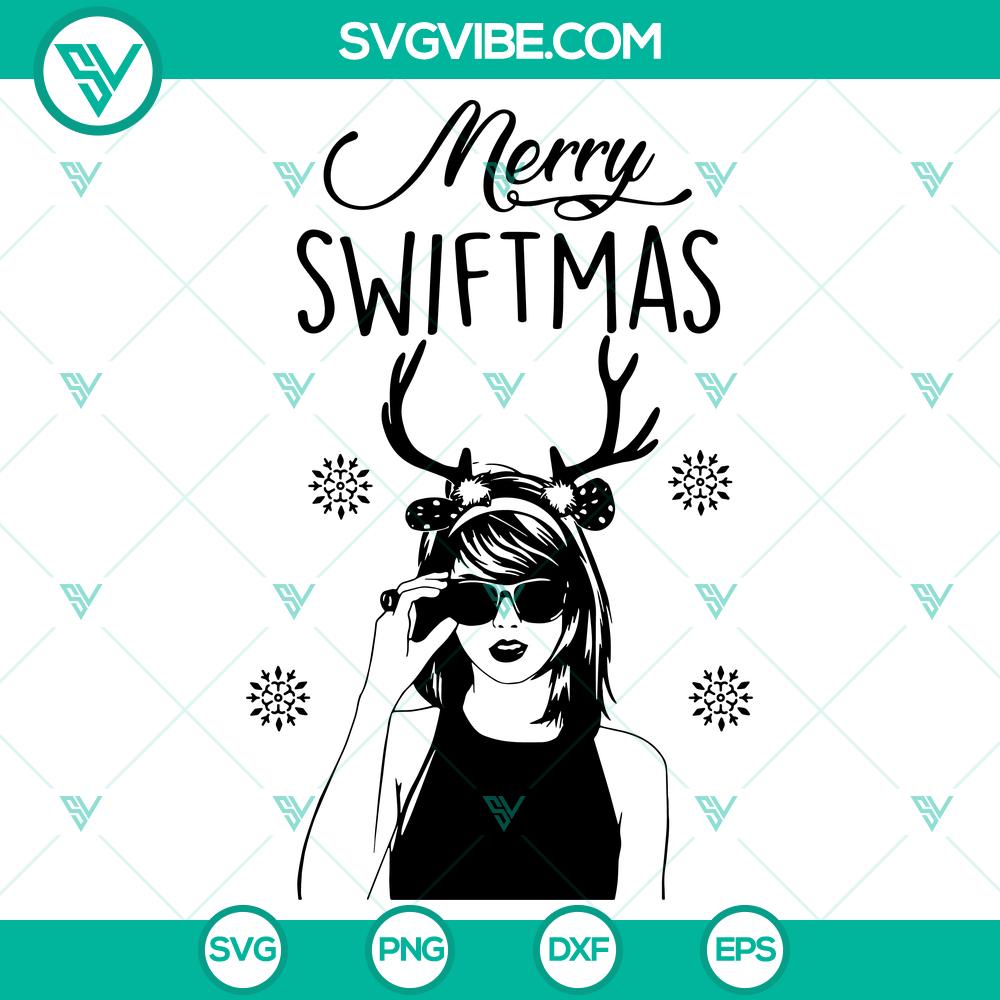 merry-swiftmas-svg-dxf-eps-png-files.jpg Merry Swiftmas digital files for crafting projects. Includes SVG, DXF, EPS, and PNG formats. Festive design for Christmas.