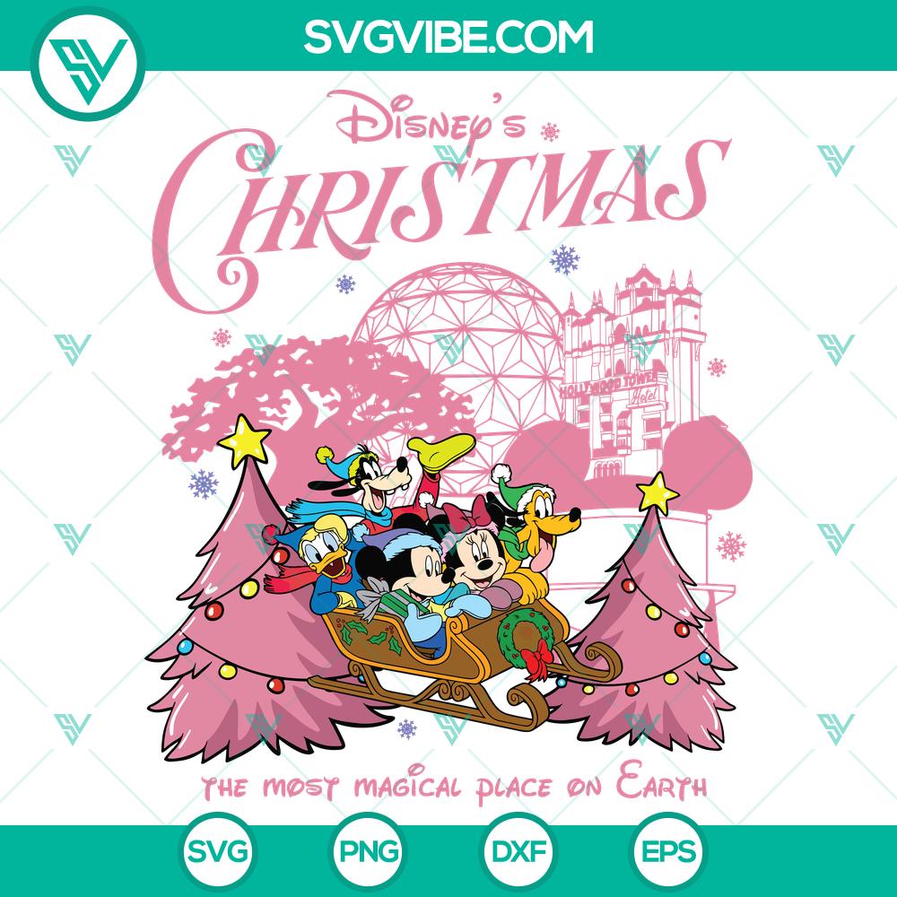 mickey-and-friends-disney-pink-christmas-svg-dxf-eps-png.jpg Mickey and Friends Disney Pink Christmas SVG featuring festive holiday characters in SVG, DXF, EPS, and PNG formats.