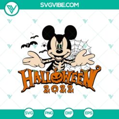 Mickey Halloween 2022 SVG, Happy Halloween SVG, Disney Halloween SVG