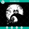 Mickey and Minnie Halloween SVG design with festive Halloween elements perfect for a spooky project.