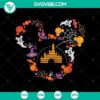 Spooky Mickey Head Halloween SVG with horror and scary elements for Halloween crafting projects.