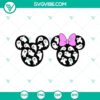 Mickey and Minnie Mouse Ghosts Halloween SVG design for crafting projects and digital creations.