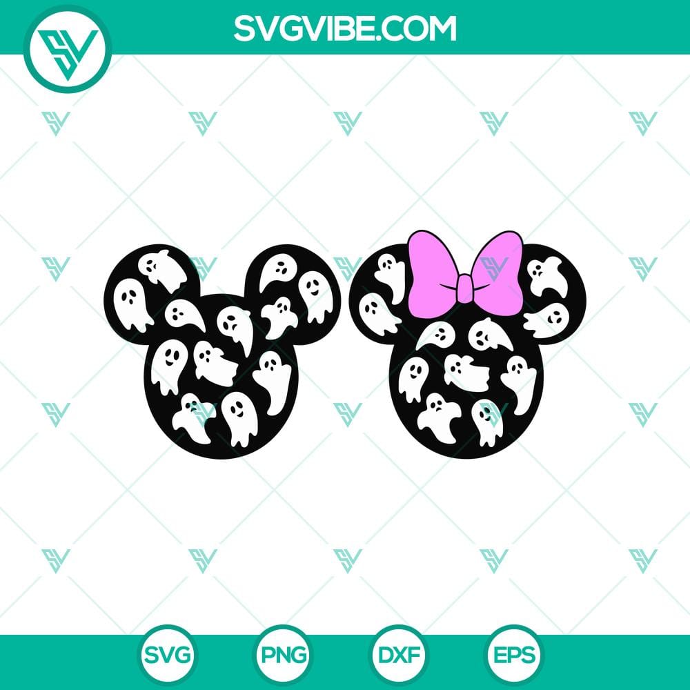 mickey-minnie-heads-ghosts-svg-mickey-minnie-svg-halloween-svg.jpg Mickey and Minnie Mouse Ghosts Halloween SVG design for crafting projects and digital creations.