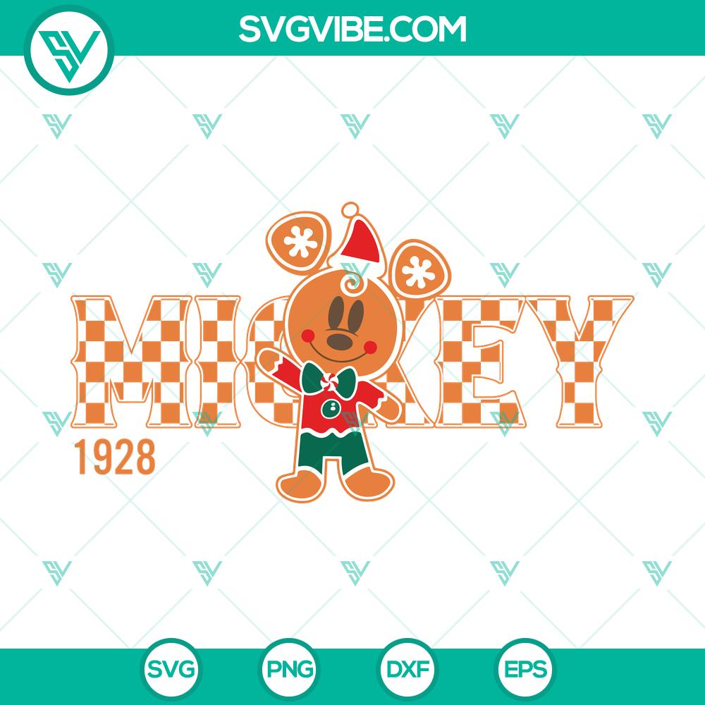 mickey-mouse-christmas-gingerbread-svg.jpg Mickey Mouse Christmas Gingerbread SVG with festive holiday theme, perfect for crafts and decorations.