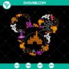 Mickey Mouse Disney Halloween SVG featuring a scary and horror-themed design perfect for Halloween crafts.