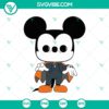 Mickey Vampire Halloween SVG featuring Disney Mickey Mouse design. Ideal for spooky craft projects.