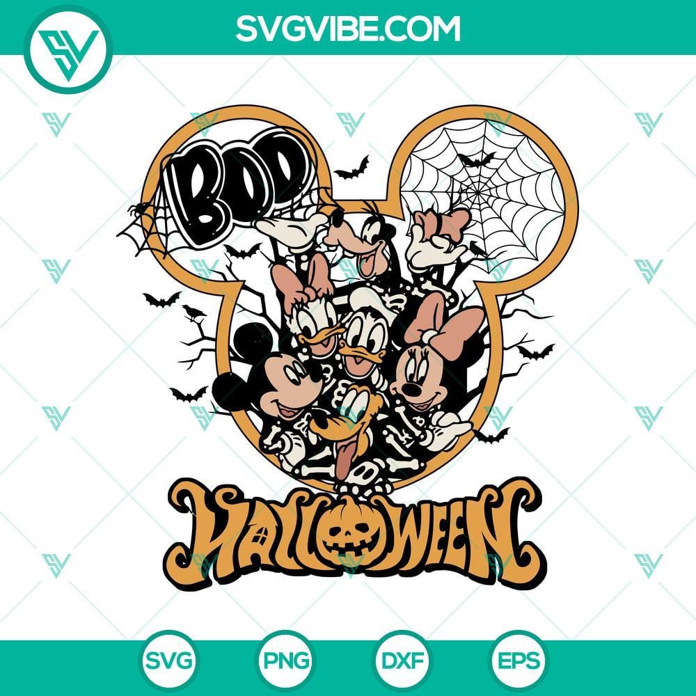 Mickeys Not So Scary Halloween SVG DXF EPS PNG Cut Files Mickey's Not So Scary Halloween SVG DXF EPS PNG Cut Files, Halloween design for Cricut & Silhouette, Halloween SVG for crafts.