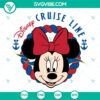 Minnie Mouse Disney Cruise SVG | Family Trip Cut Files 3