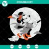 Minnie Witch SVG design for Halloween with funny Disney twist. Ideal for crafting and more.