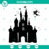 Disney Castle Fairy Tail SVG with magic Disney designs for Cricut and Silhouette. Perfect for Disney fans' crafting projects.