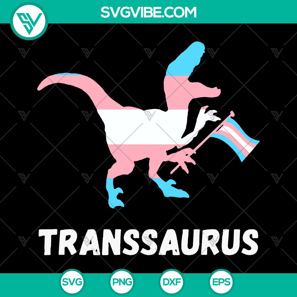 Trans Dinosaurs LGBT Pride T-Rex SVG Cut Files – Instant Download Trans Dinosaurs LGBT Pride T-Rex SVG Cut Files with rainbow color scheme. Perfect for LGBTQ+ pride projects.