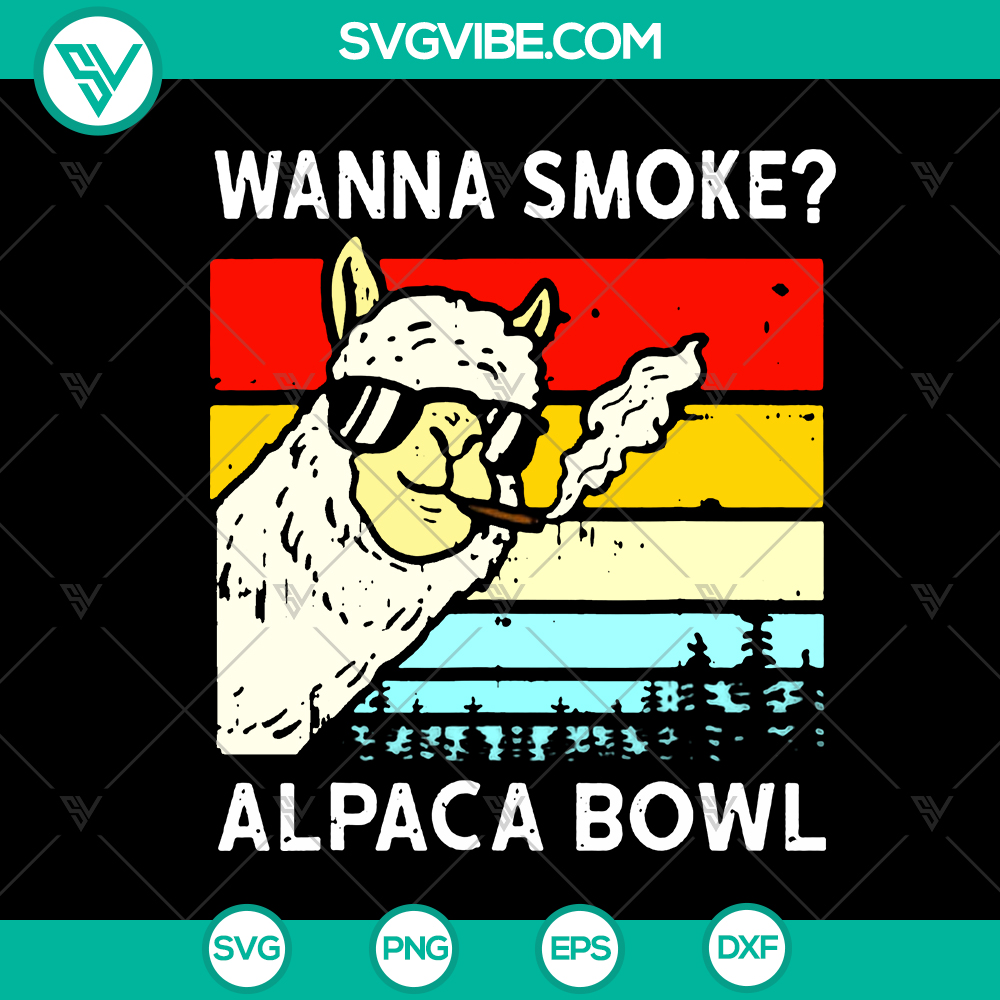 mockup-122391659.jpg Alpaca-themed 420 SVG sublimation designs for instant download, perfect for creative projects.