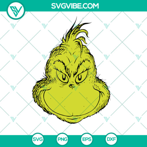 Grinch face Christmas PNG Santa Claus Merry Christmas shirt gift - Instant download design, perfect for holiday apparel.