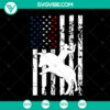 Bull riding cowboy flag America SVG design for iron-on application. Ideal for western-themed crafts.