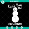 Jeezy Cant Ban The Snowman SVG - Young Jeezy cut files clipart, ideal for fans, digital designs, or crafts.