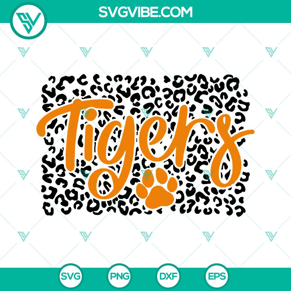 mockup-151336376.jpg Tiger Pride SVG Cut Files for Cricut with Leopard & Cheetah Print Patterns - Instant Download ideal for crafting projects.