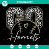 Hornets leopard baseball and cheerleader mama SVG design perfect for digital crafting projects. Instant download.