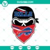 Buffalo Bills Skull NFL Svg Pdf Dxf Eps Png Silhouette Design - Instant Download for fans and crafts, ideal for shirts and décor.