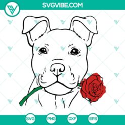 Rescue Dog and Pitbull Love SVG Bundle - Instant Download