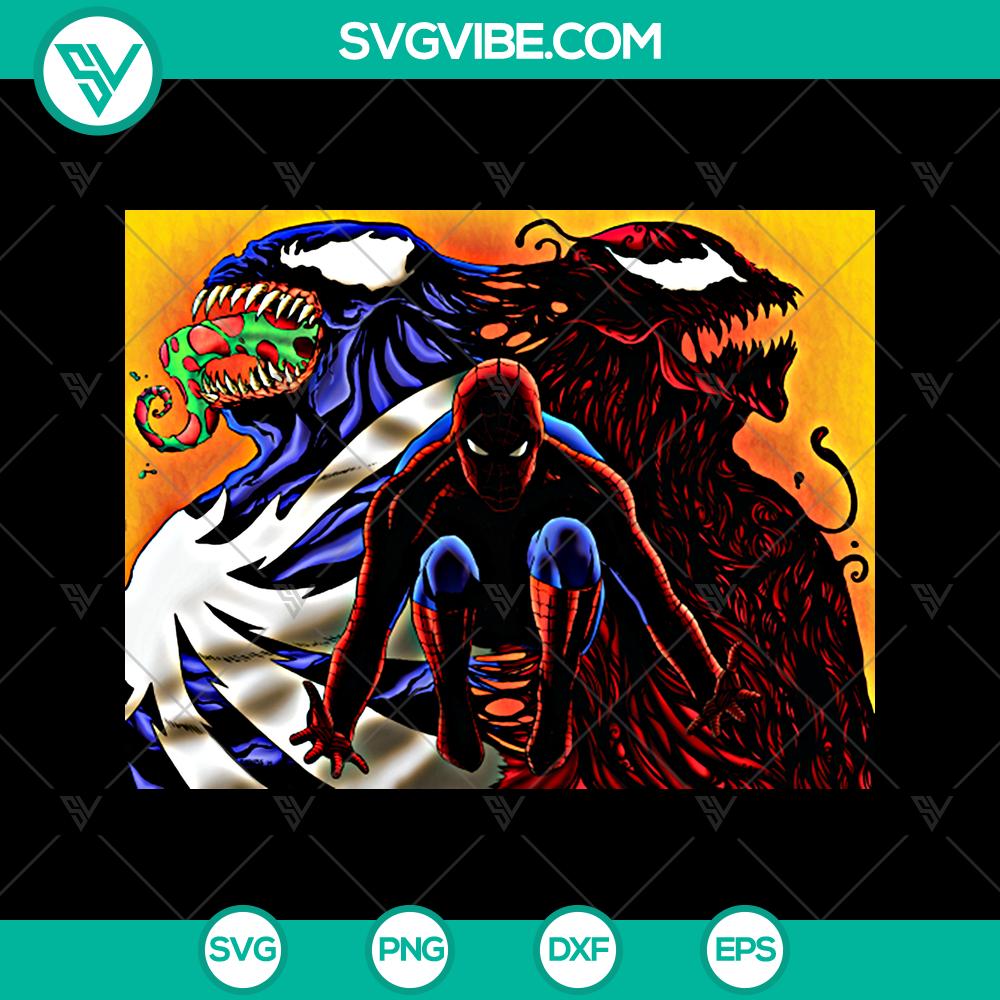 Spider-Man SVG – Venom Spiderman Carnage – Instant Download Spider-Man SVG featuring Venom and Carnage - Instant Download for fans and super-hero enthusiasts.