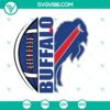 Buffalo Bills fan logo SVG design, ideal for Bills enthusiasts, instant download.