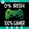 St Patricks Day Gamer SVG Bundle with humorous gaming-themed designs for instant download, perfect for celebrating March 17th.