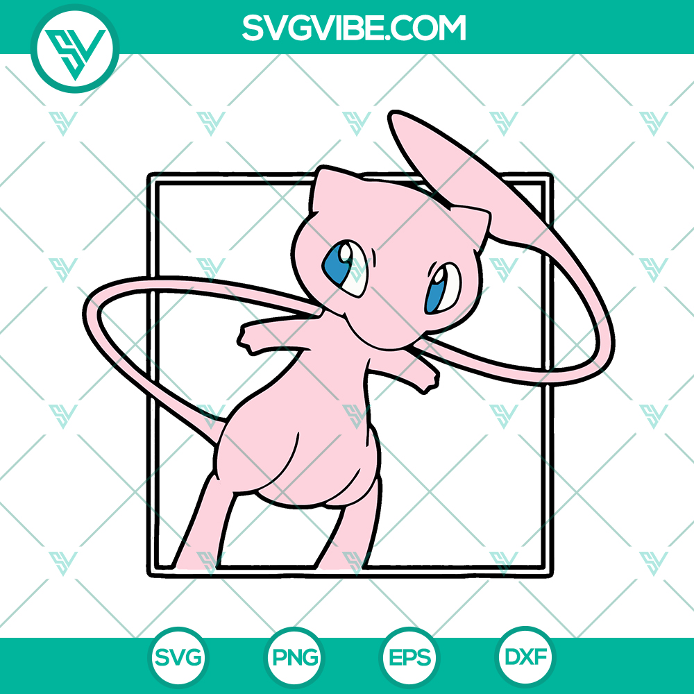 mockup-236945011.jpg Pokemon Mew katana sword SVG cut files for Cricut, ideal for crafting. Instant download for DIY projects.