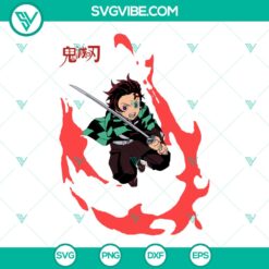 Anime Character SVG PNG Graphic Slayer Arts Demon Custom File for Cricut Silhouette - Instant Download