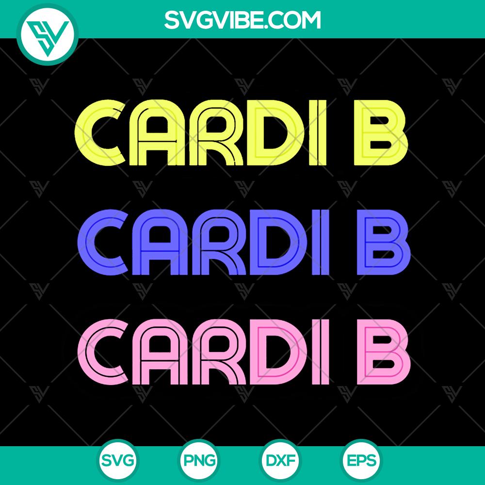 mockup-245621457.jpg Cardi B SVG silhouette design for instant download, illustration with a stylish and iconic look.