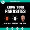 Parasites tick SVG bundle for Cricut, perfect nature lover gift, instant download.