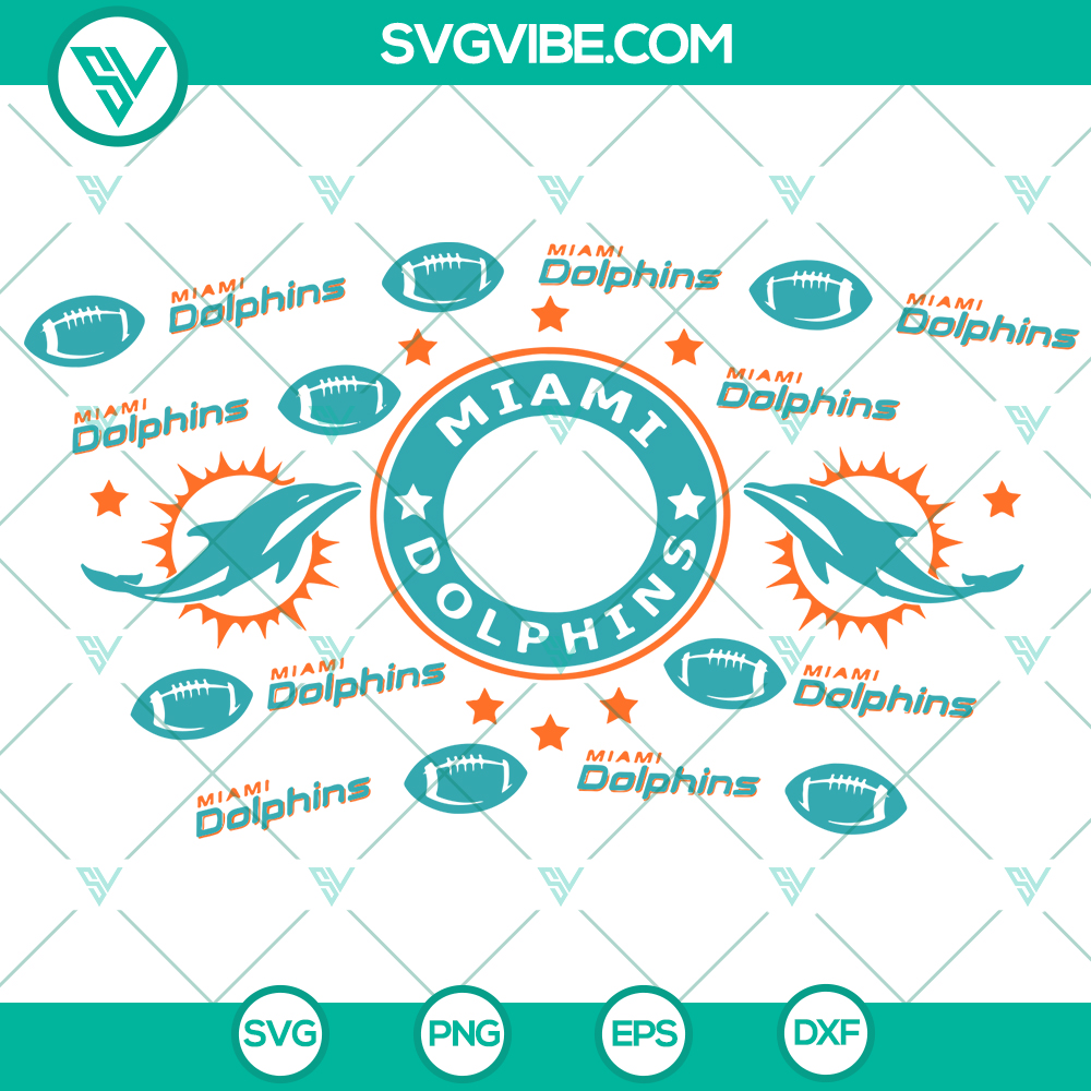 mockup-264088465.jpg Miami Dolphins Starbucks cup wrap SVG with football theme for download. Ideal for sport fans and coffee lovers.