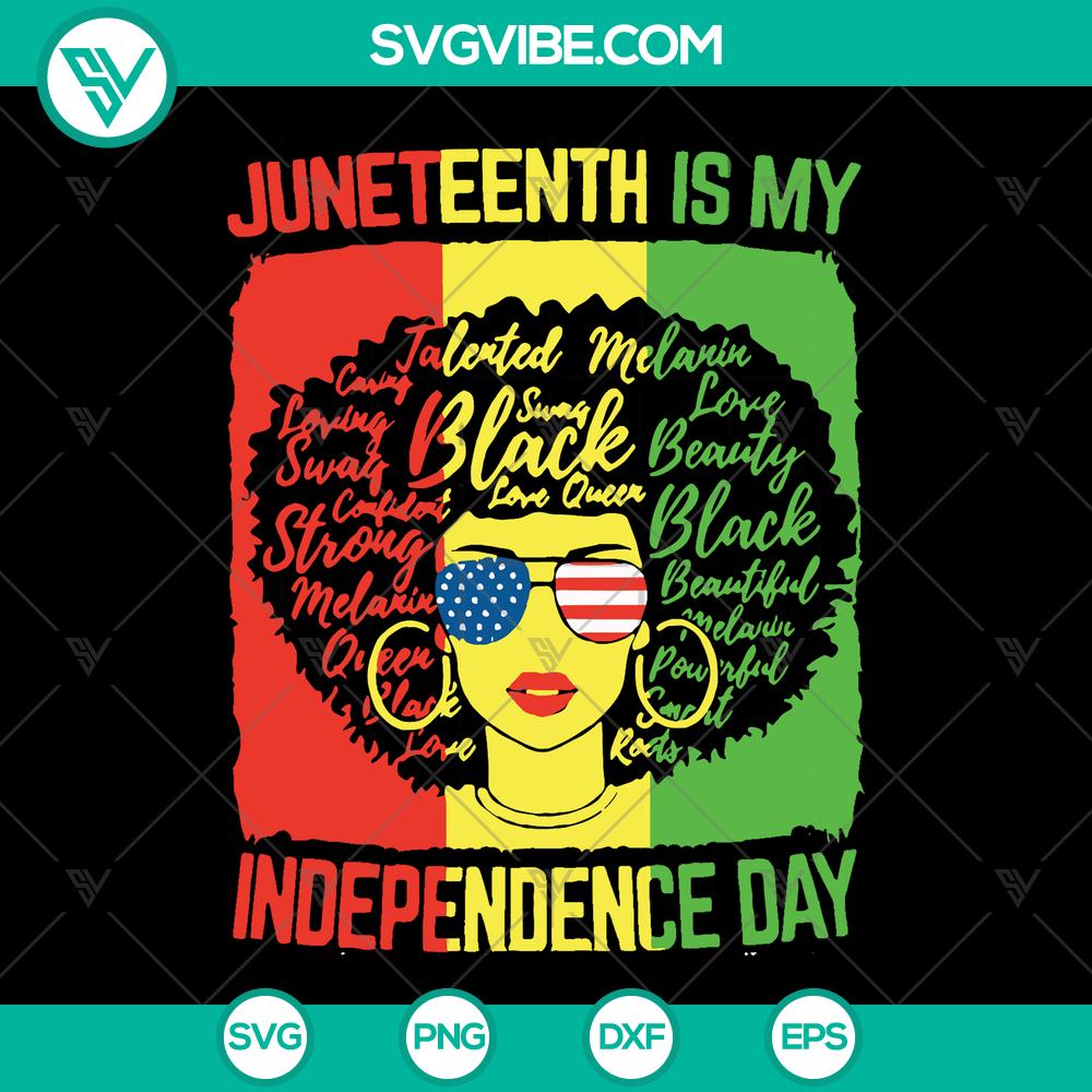 mockup-282373940.jpg Juneteenth Independence Day African American Melanin Queen SVG design for digital use.