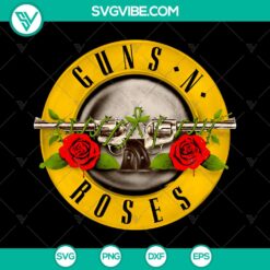 America SVG Guns N Roses Logo Png Gnr Logo Sublimation Print - Instant Download