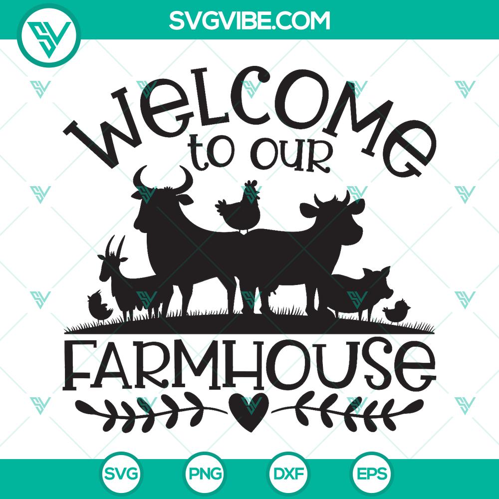 mockup-318539838.jpg Farmhouse SVG cut file with rustic farm life design for commercial use.