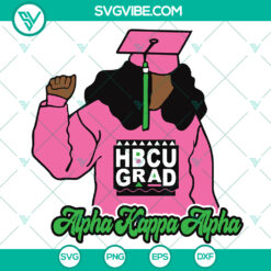 Alpha Kappa Alpha Girl Gang SVG - Sorority Gift for HBCU Graduation - Melanin AKA Shirt 1908 - Instant Download