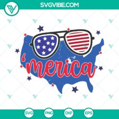 Patriotic Merica SVG Bundle for Cricut, featuring 4th of July and Independence Day designs - ideal for Veterans. Instant Download.
