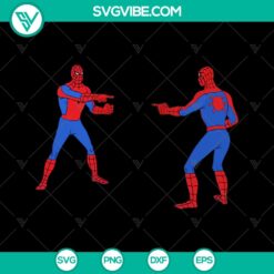 Spider Man pointing graphic in SVG vector format for instant download. Great for superhero-themed designs.
