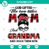 Mom and Grandma SVG design for instant download - perfect gift for mothers and grandmothers.