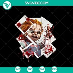 Chucky Horror Movie PNG - Halloween Digital Art Instant Download