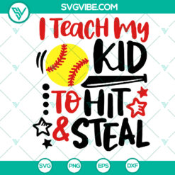 Softball skills SVG with funny quote, ideal for proud moms. Instant download cut files for teaching kids.