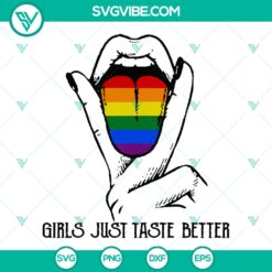 Rainbow Lips & LGBT Color Lesbian Pride SVG cut files for girls - vibrant and playful design for digital crafting projects.
