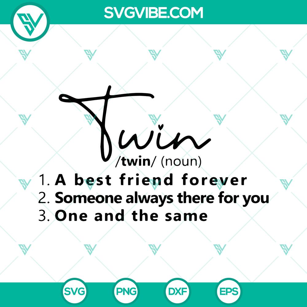 mockup-389730910.jpg Twin & Sibling SVG Bundle with Best Friends and BFF Cut Files - Perfect for Matching Twin Outfits, Twins Gifts, and Sibling Projects.